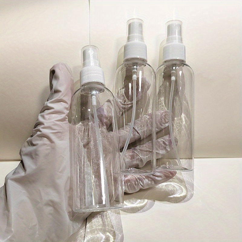 Three Reusable Plastic Spray Bottles