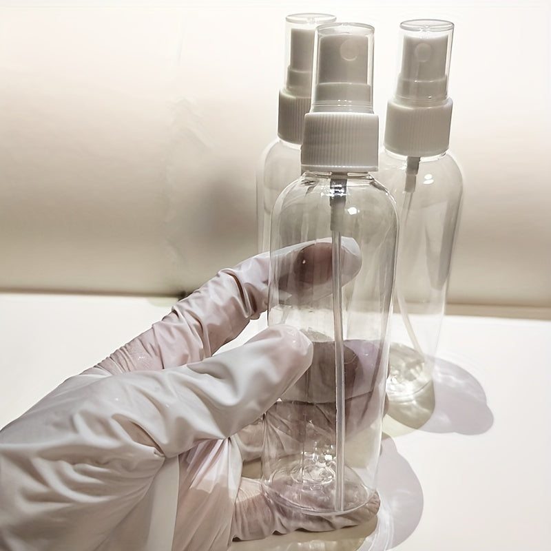 Three Reusable Plastic Spray Bottles
