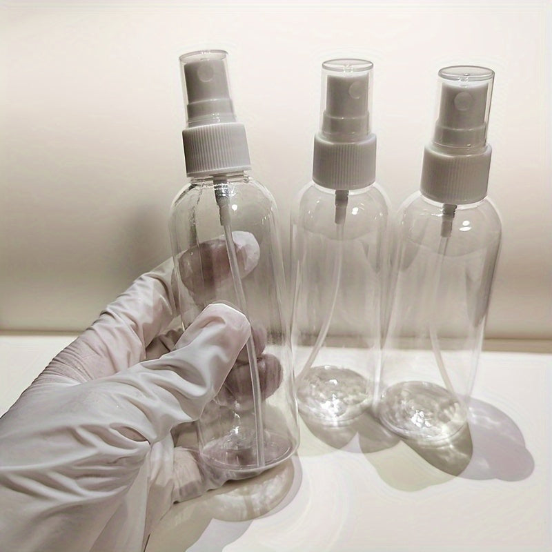 Three Reusable Plastic Spray Bottles